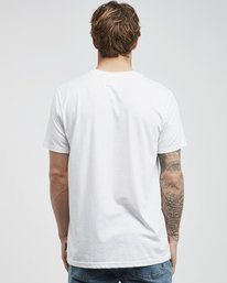 1 Allday - T-Shirt à manches courtes Crew pour Homme Blanc Q1JE01BIF9 Billabong