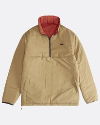 9 Boundary - Reversible Puffer Jacket for Men Red Q1JK06BIF9 Billabong