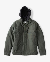 4 Barlow Twill - Jacket for Men Verde Q1JK09BIF9 Billabong