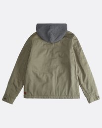 10 Barlow Twill - Chaqueta en Sarga para Hombre Verde Q1JK09BIF9 Billabong