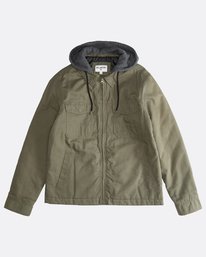 9 Barlow Twill - Chaqueta en Sarga para Hombre Verde Q1JK09BIF9 Billabong