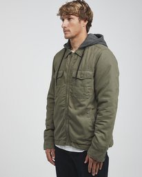 1 Barlow Twill - Jacket for Men Verde Q1JK09BIF9 Billabong