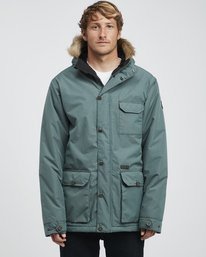 0 Bunker - 10K Parka für Männer Grün Q1JK17BIF9 Billabong
