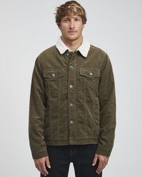 0 Barlow - Trucker Jacket for Men Green Q1JK30BIF9 Billabong