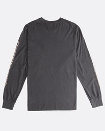 5 Heritage - Lang&auml;rmeliges T-Shirt f&uuml;r M&auml;nner Schwarz Q1LS02BIF9 Billabong