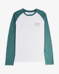 3 Die Cut - Camiseta de Manga Larga para Hombre Verde Q1LS05BIF9 Billabong