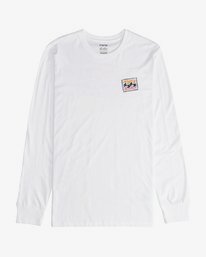 1 Iconic - Langärmeliges T-Shirt für Männer Weiss Q1LS08BIF9 Billabong