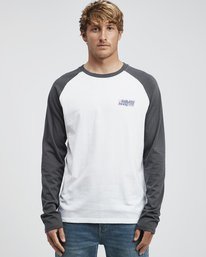 0 Super 8 - Camiseta de Manga Larga para Hombre  Q1LS14BIF9 Billabong