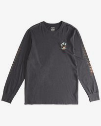 2 Sailin - Camiseta de Manga Larga para Hombre Negro Q1LS20BIF9 Billabong