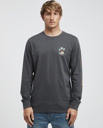 0 Sailin - Camiseta de Manga Larga para Hombre Negro Q1LS20BIF9 Billabong
