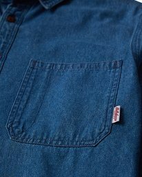 2 97 Workwear - Chemise à manches longues Denim pour Homme  Q1SH08BIF9 Billabong