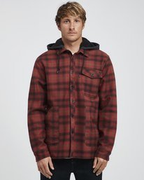 0 Furnace - Chemise Bonded pour Homme Rouge Q1SH12BIF9 Billabong