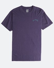 6 Iconic - T-Shirt f&uuml;r M&auml;nner Violett Q1SS06BIF9 Billabong