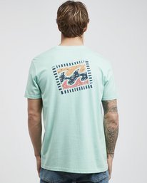 1 Iconic - T-Shirt für Männer Grün Q1SS06BIF9 Billabong