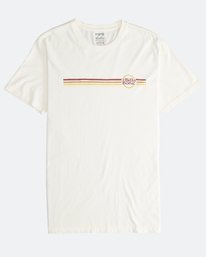 6 Cruiser Stripe - Camiseta de Manga Corta para Hombre Blanco Q1SS08BIF9 Billabong