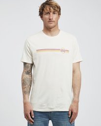 0 Cruiser Stripe - T-Shirt für Männer Weiss Q1SS08BIF9 Billabong