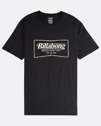 5 Trade Mark - T-Shirt f&uuml;r M&auml;nner Schwarz Q1SS16BIF9 Billabong