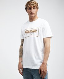 2 Trade Mark - T-Shirt f&uuml;r M&auml;nner Weiss Q1SS16BIF9 Billabong