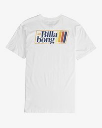 3 Super 8 - Camiseta de Manga Corta para Hombre Blanco Q1SS17BIF9 Billabong