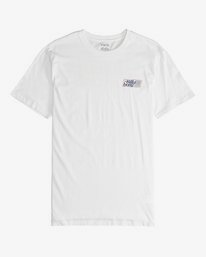 2 Super 8 - Camiseta de Manga Corta para Hombre Blanco Q1SS17BIF9 Billabong