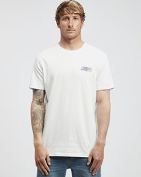 0 Super 8 - Camiseta de Manga Corta para Hombre Blanco Q1SS17BIF9 Billabong