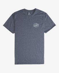 2 Ridge - T-Shirt für Männer Blau Q1SS18BIF9 Billabong