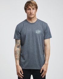 0 Ridge - Camiseta de Manga Corta para Hombre  Q1SS18BIF9 Billabong