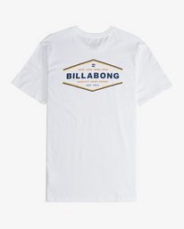 3 Vista - Camiseta de Manga Corta para Hombre Blanco Q1SS19BIF9 Billabong