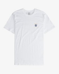2 Vista - Camiseta de Manga Corta para Hombre Blanco Q1SS19BIF9 Billabong