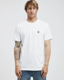 0 Vista - Camiseta de Manga Corta para Hombre Blanco Q1SS19BIF9 Billabong