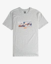 2 Inversed - T-Shirt für Männer Grau Q1SS22BIF9 Billabong