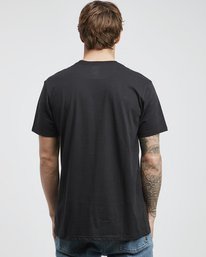 1 Inversed - Camiseta de Manga Corta para Hombre Negro Q1SS22BIF9 Billabong