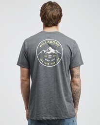1 Aurora - Short Sleeves Tee for Men Grey Q1SS23BIF9 Billabong