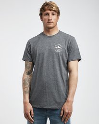2 Aurora - T-Shirt f&uuml;r M&auml;nner Grau Q1SS23BIF9 Billabong