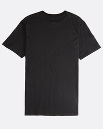 6 Team Wave - T-Shirt f&uuml;r M&auml;nner Schwarz Q1SS36BIF9 Billabong