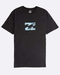 5 Team Wave - T-Shirt f&uuml;r M&auml;nner Schwarz Q1SS36BIF9 Billabong