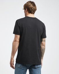 2 Team Wave - T-Shirt f&uuml;r M&auml;nner Schwarz Q1SS36BIF9 Billabong