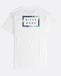 7 Die Cut Theme - Camiseta de Manga Corta para Hombre Blanco Q1SS41BIF9 Billabong
