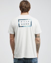 1 Die Cut Theme - Camiseta de Manga Corta para Hombre Blanco Q1SS41BIF9 Billabong
