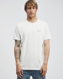 0 Die Cut Theme - Camiseta de Manga Corta para Hombre Blanco Q1SS41BIF9 Billabong