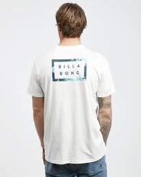 3 Die Cut Theme - Camiseta de Manga Corta para Hombre Blanco Q1SS41BIF9 Billabong