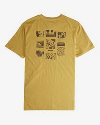 2 Exposure - Camiseta de Manga Corta para Hombre Amarillo Q1SS42BIF9 Billabong