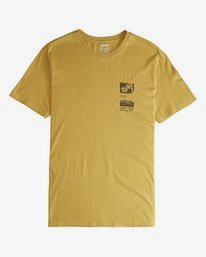 1 Exposure - Camiseta de Manga Corta para Hombre Amarillo Q1SS42BIF9 Billabong