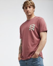 2 Warp - T-Shirt f&uuml;r M&auml;nner Blau Q1SS49BIF9 Billabong