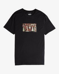 1 Line Up - Camiseta de Manga Corta para Hombre Negro Q1SS53BIF9 Billabong