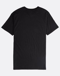 6 Line Up - Camiseta de Manga Corta para Hombre Negro Q1SS53BIF9 Billabong