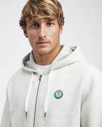 3 Walled - Kapuzenjacke f&uuml;r M&auml;nner Grau Q1ZH03BIF9 Billabong