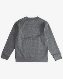 1 Trade Mark - Trademark Crew Fleece für Jungen Schwarz Q2CR01BIF9 Billabong