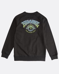 3 Iconic - Pull Crew pour Gar&ccedil;on Noir Q2CR02BIF9 Billabong