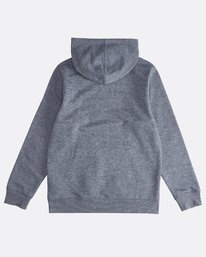 3 All Day Po - Pull &agrave; capuche pour Gar&ccedil;on Bleu Q2FL04BIF9 Billabong